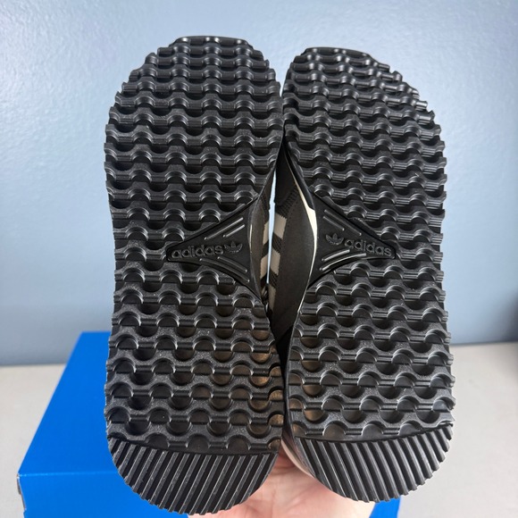 Adidas ZX 700 HD Mens Grey Black White Originals Sneakers H01851 Size 10 - Picture 7 of 8